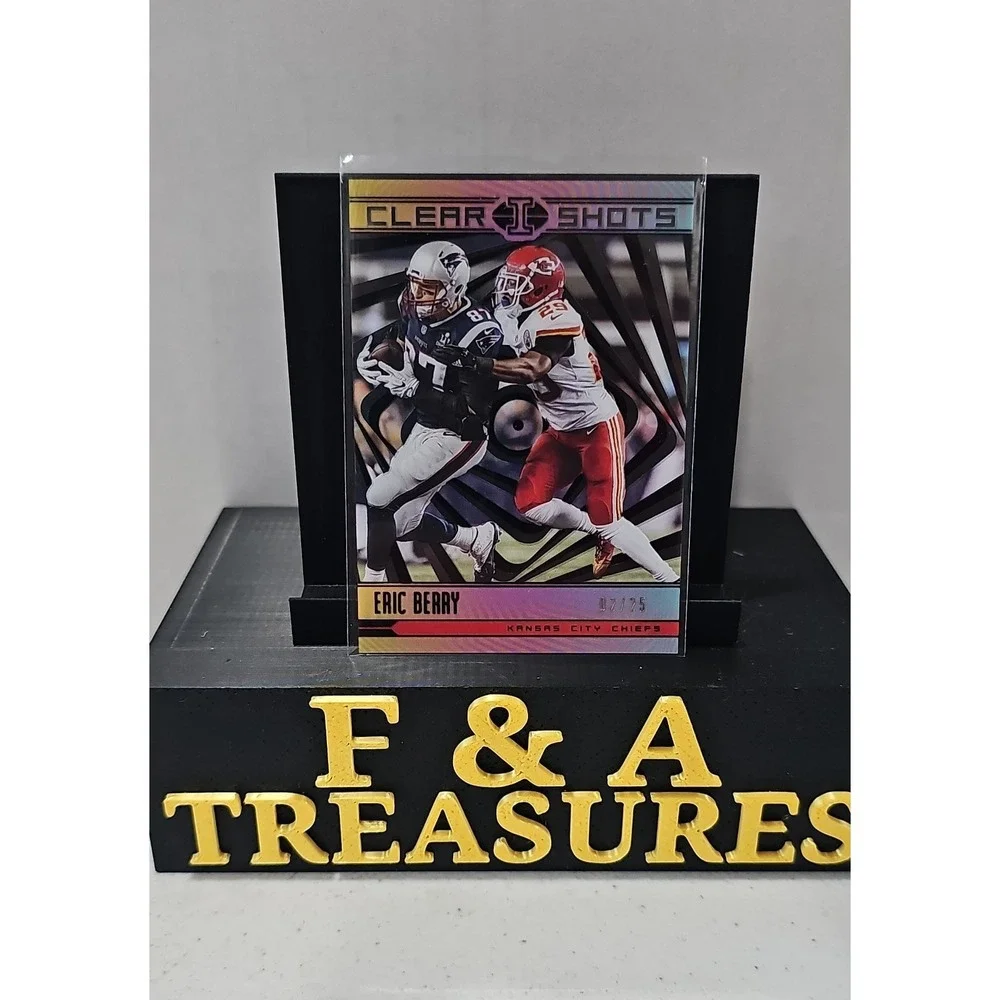 2018 Panini Illusions - Clear Shots Eric Berry #CS-EB Black 2/25